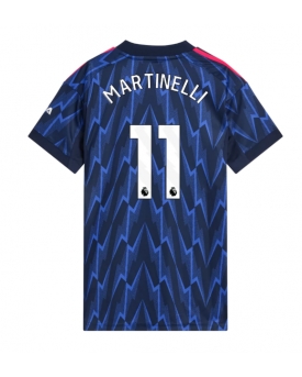 Billige Fotballdrakt Arsenal Gabriel Martinelli #11 Replika Bortedrakt Dame 2025-26 Kortermet Billige Fotballdrakt Arsenal Gabriel Martinelli #11 Replika Bortedrakt Dame 2025-26 Kortermet